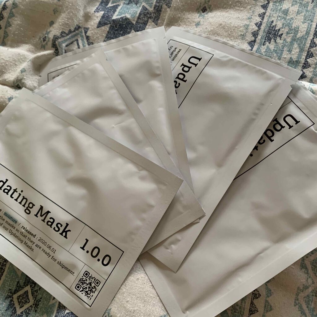Updating Mask 1.0.0 5タイプセット 1セット5枚入り/meol/シートマスク・パックを使ったクチコミ(2枚目)
