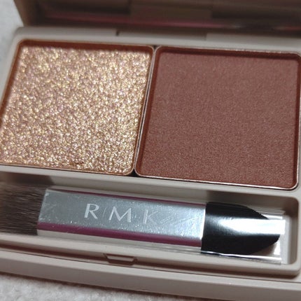 スプリングブレイズ デュオアイシャドウ/RMK/アイシャドウパレットを使ったクチコミ(2枚目)