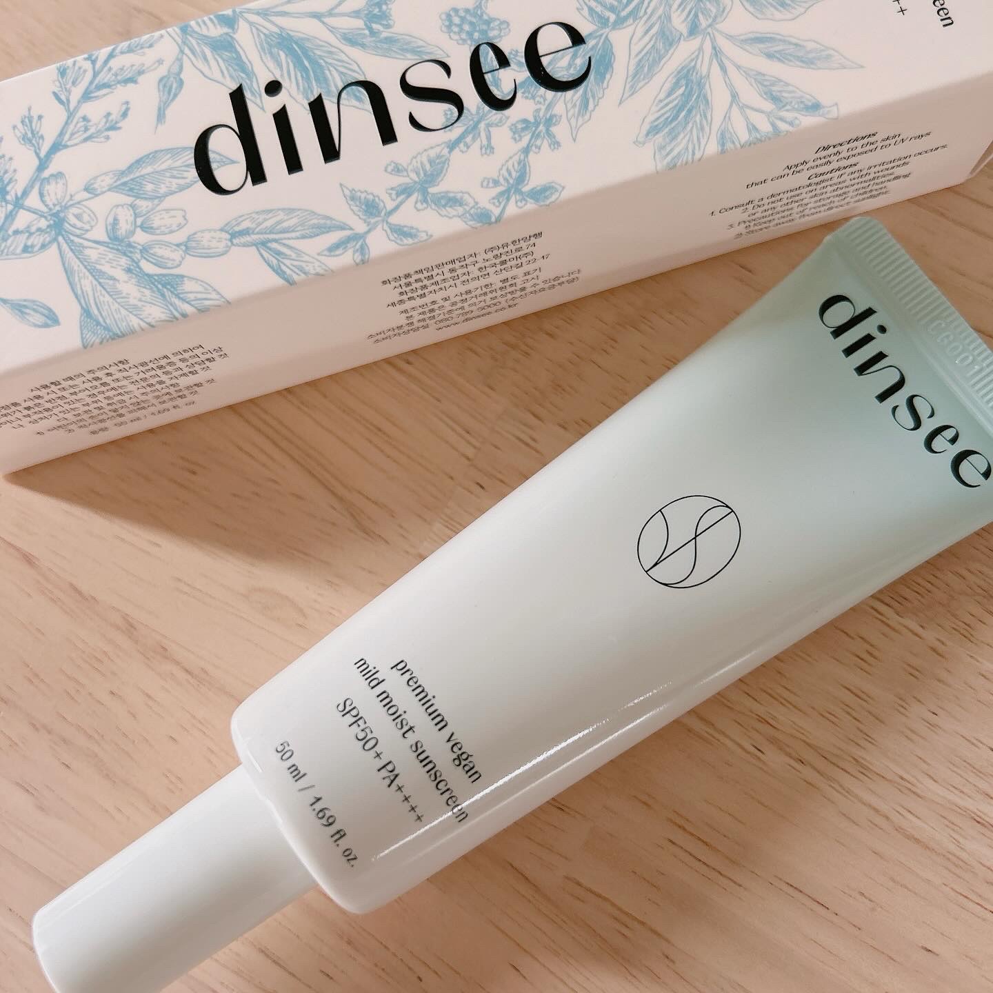 プレミ アムビーガン マイルド日焼け止め SPF50+PA++++/dinsee/日焼け止めクリームを使ったクチコミ（2枚目）