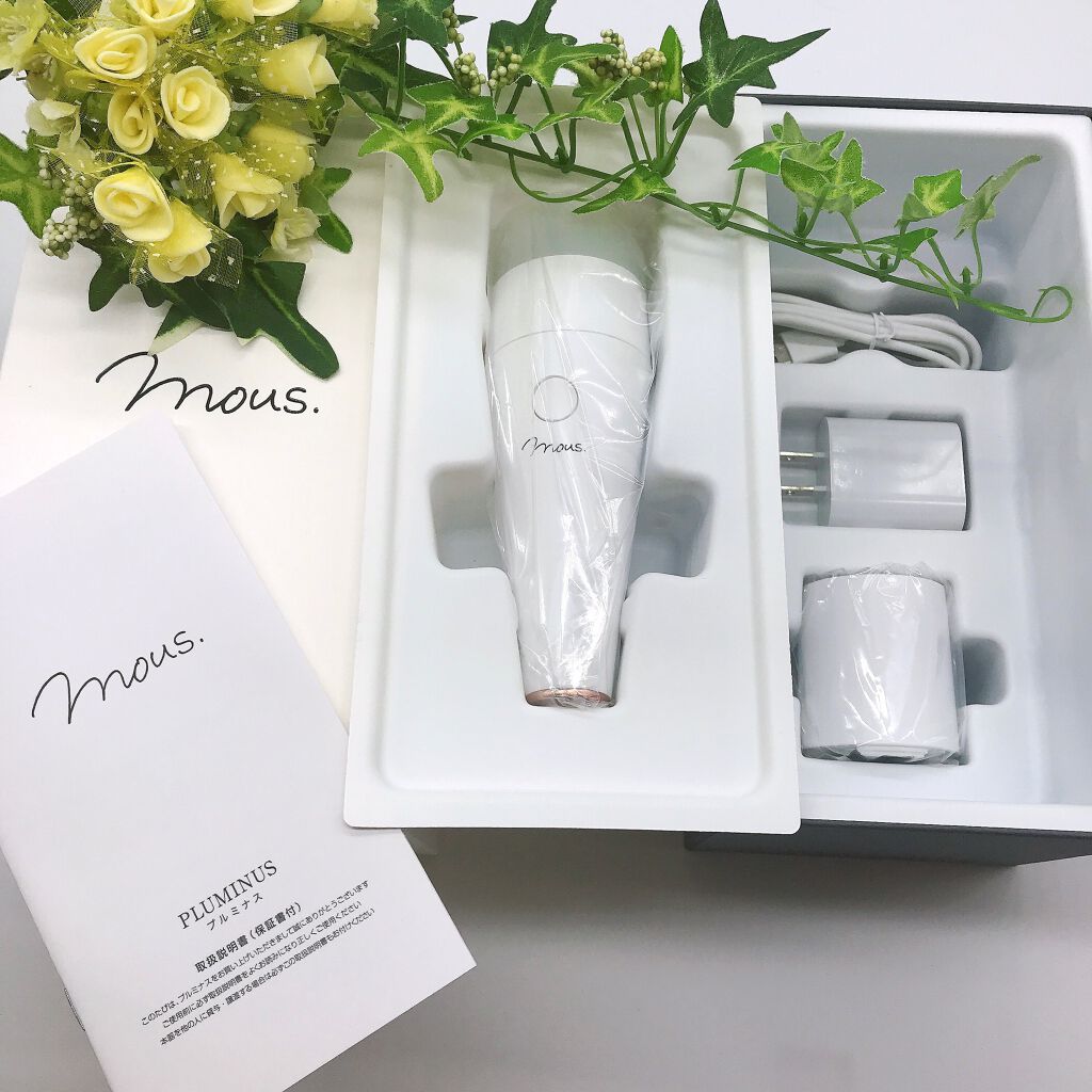 PLUMINUS/mous./美顔器・マッサージを使ったクチコミ(1枚目)