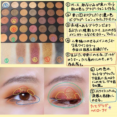 35F - Fall Into Frost Palette/Morphe/アイシャドウパレットを使ったクチコミ（3枚目）