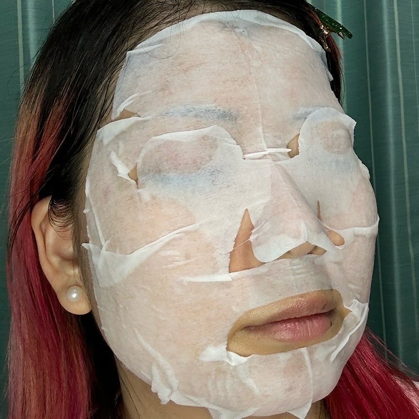 極潤3Dパーフェクトマスク/肌ラボ/シートマスク・パックを使ったクチコミ(5枚目)