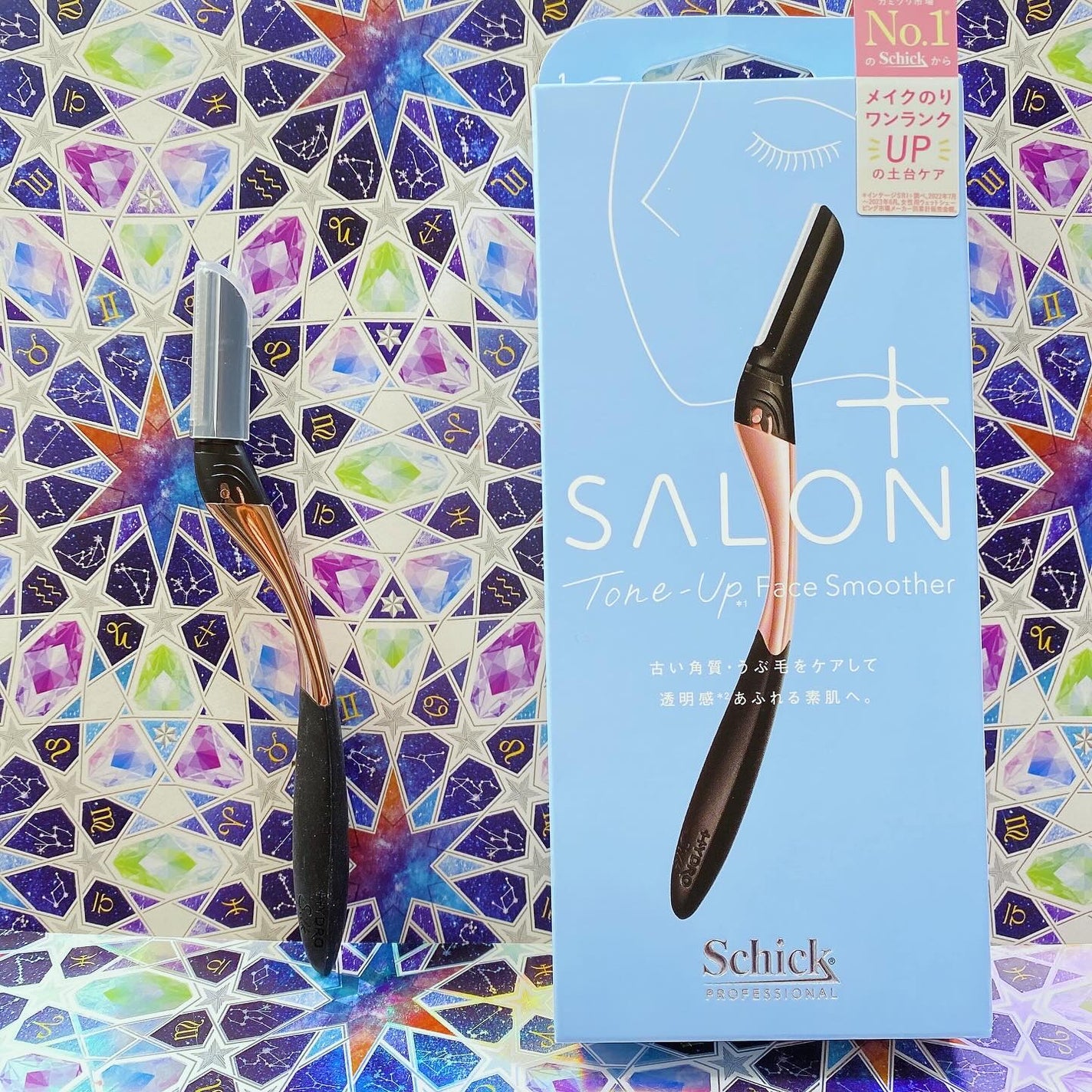 サロンプラス トーンアップ フェイススムーサー ホルダー(刃付き)/サロンプラス/シェーバーを使ったクチコミ(3枚目)