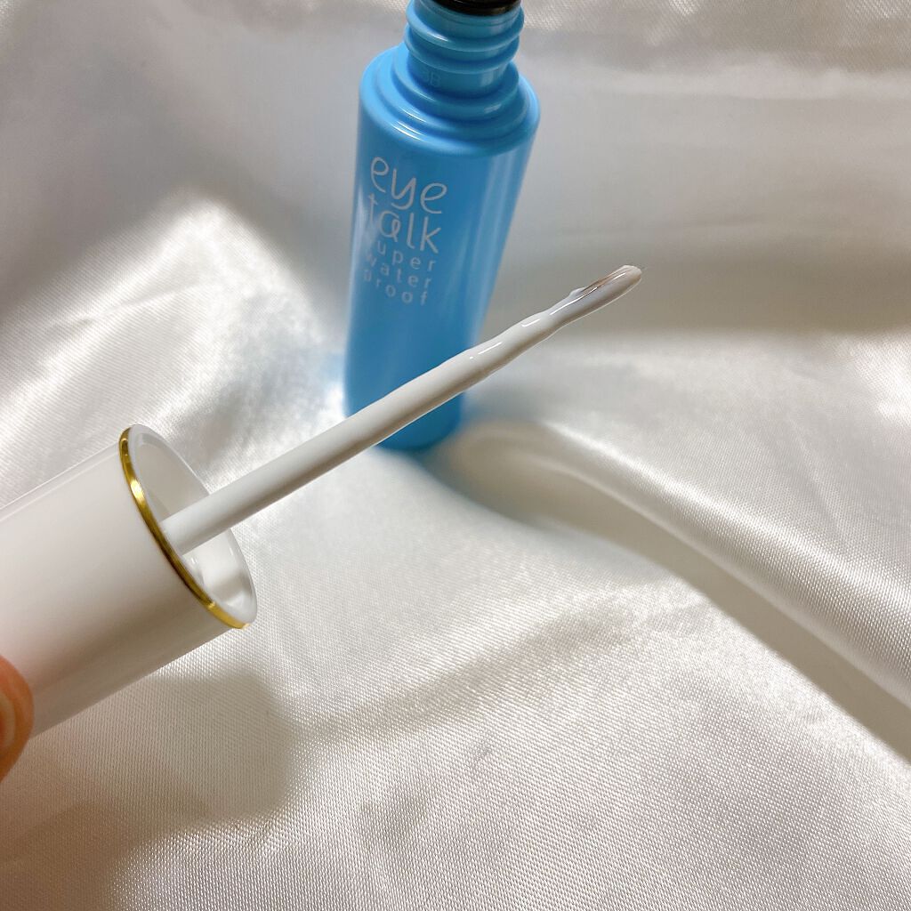 アイトーク スーパーウォータープルーフ/アイトーク/二重まぶた用アイテムを使ったクチコミ（2枚目）