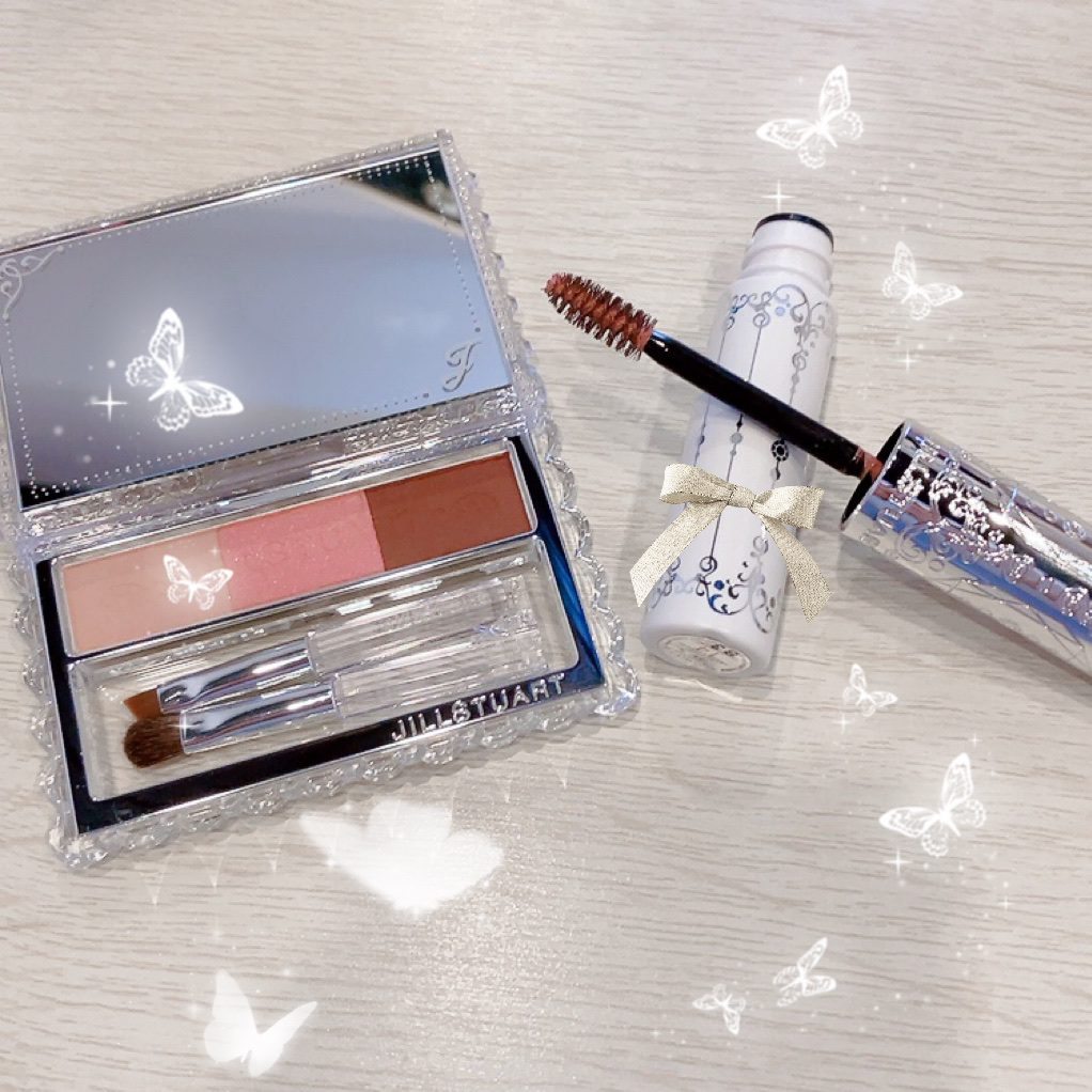 ジルスチュアート ニュアンスブロウパレット 08 pink blink shade/JILL STUART/パウダーアイブロウを使ったクチコミ（1枚目）