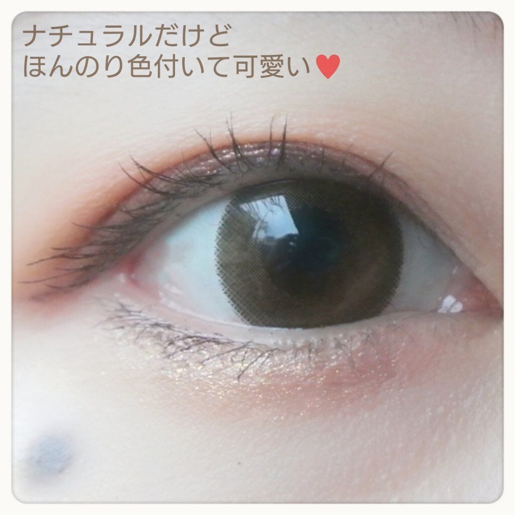 エバーカラーワンデー ナチュラル/エバーカラー/ワンデー(1DAY)カラコンを使ったクチコミ(3枚目)