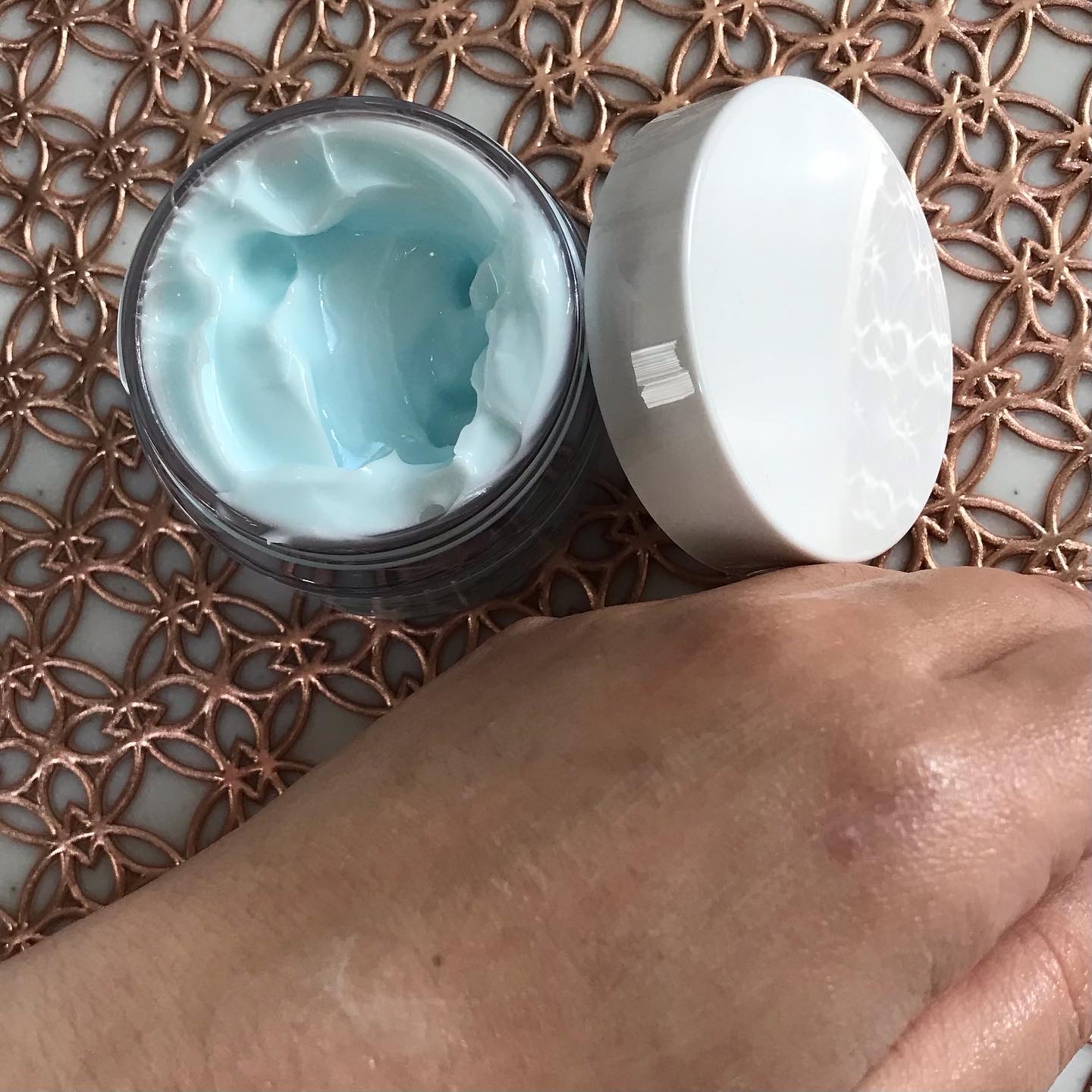 ティーツリーキシリトールウォータージェットクリーム/Vertty/フェイスクリームを使ったクチコミ（3枚目）