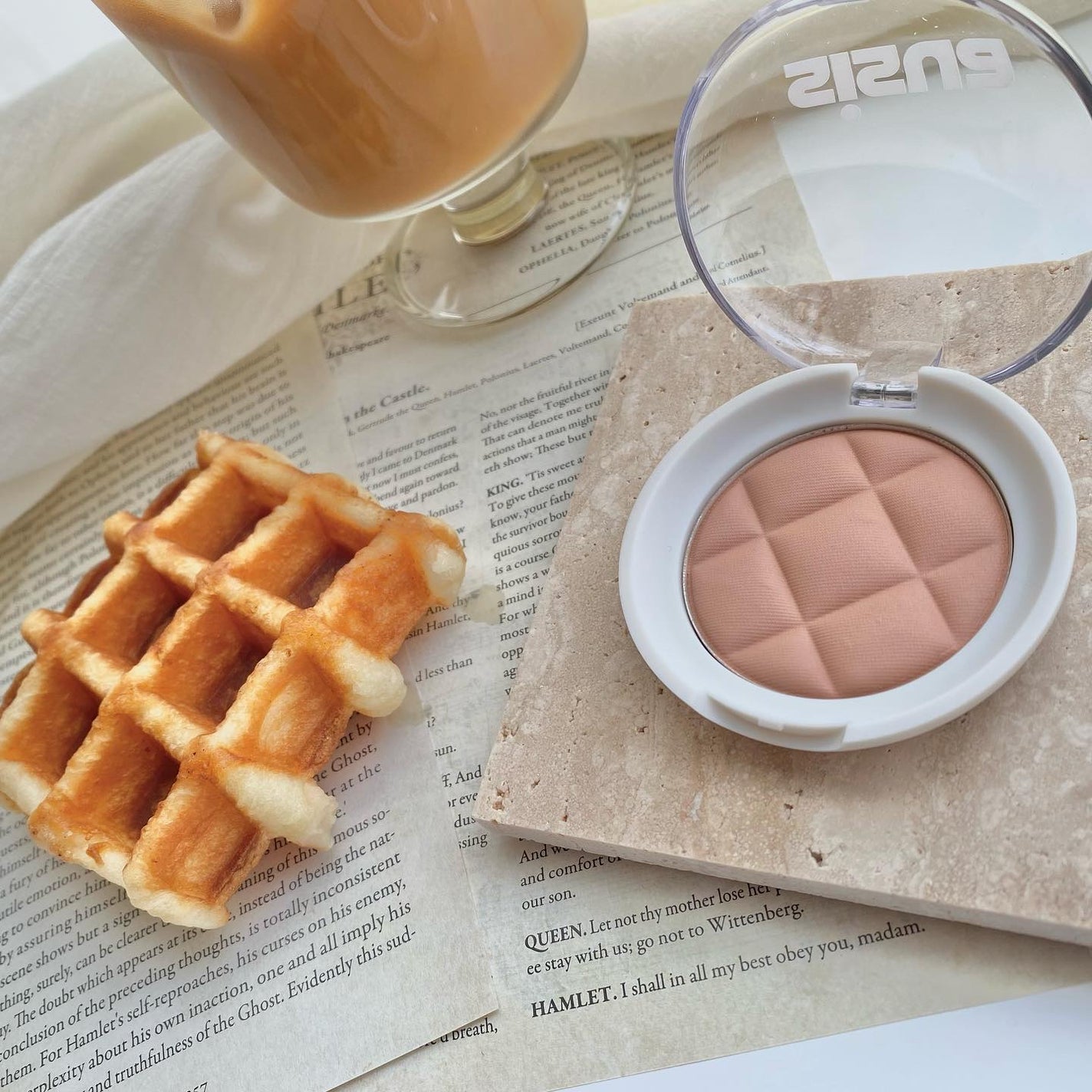 ワッフルドウブラッシャー/sisua by unleashia/ジェル・クリームチークを使ったクチコミ(1枚目)