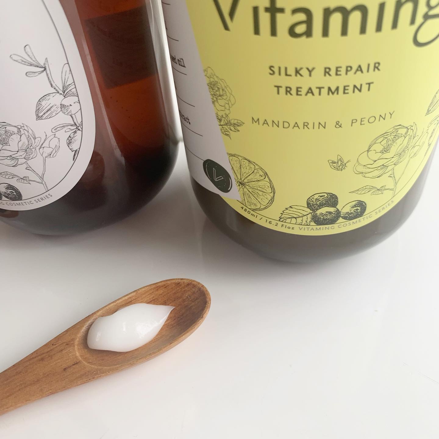 シルキーリペアシャンプー/トリートメント(マンダリン＆ピオニーの香り)/Vitaming/市販シャンプーを使ったクチコミ（3枚目）