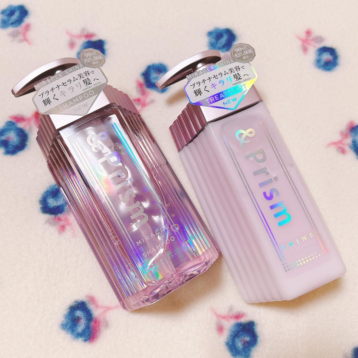 ミラクル シャイン シャンプー/ヘアトリートメント/&Prism/市販シャンプーを使ったクチコミ(1枚目)