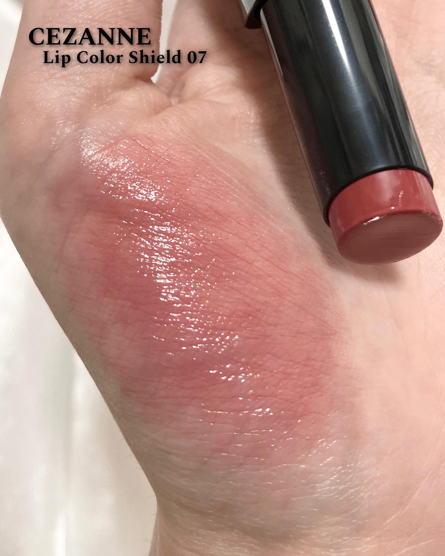 LIPS-SC- リップス 新色レビュー】ラスティンググロスリップ｜CEZANNEの人気色を比較 - ラ