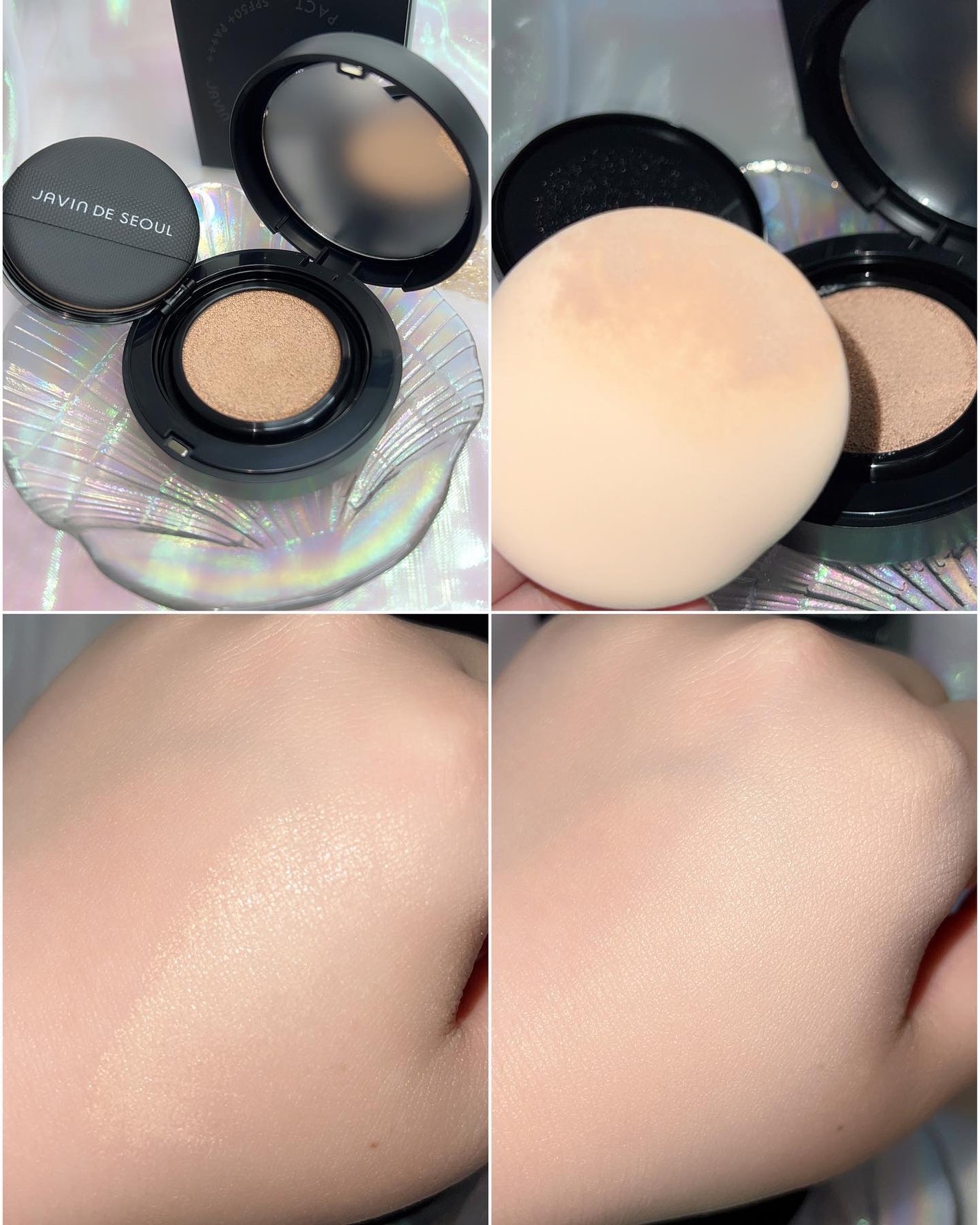 ジャビンドゥソウル ウインクファンデーションパクト/Javin De Seoul/クッションファンデーションを使ったクチコミ(4枚目)