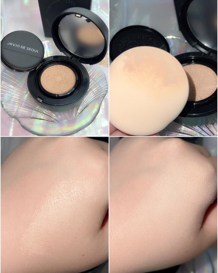 ジャビンドゥソウル ウインクファンデーションパクト/Javin De Seoul/クッションファンデーションを使ったクチコミ(4枚目)