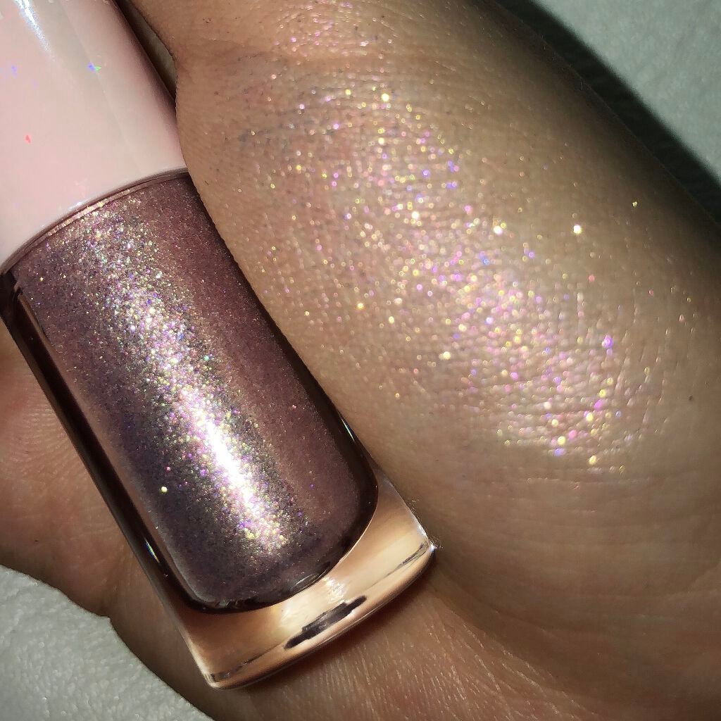 シュガー トゥインクル リキッド シャドウ/PERIPERA/リキッドアイシャドウを使ったクチコミ(4枚目)