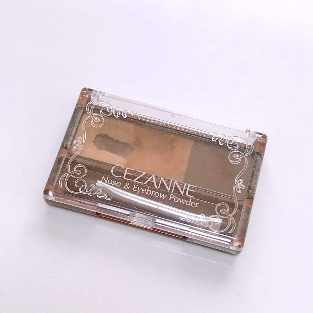 ノーズ&アイブロウパウダー/CEZANNE/パウダーアイブロウを使ったクチコミ(1枚目)