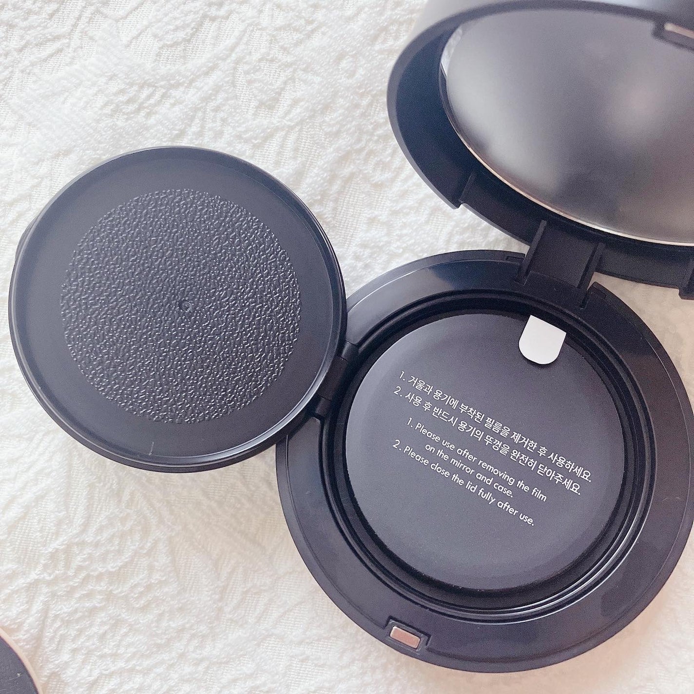 ジャビンドゥソウル ウインクファンデーションパクト/Javin De Seoul/クッションファンデーションを使ったクチコミ(4枚目)