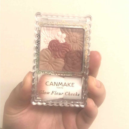 グロウフルールチークス/キャンメイク/パウダーチークを使ったクチコミ(1枚目)