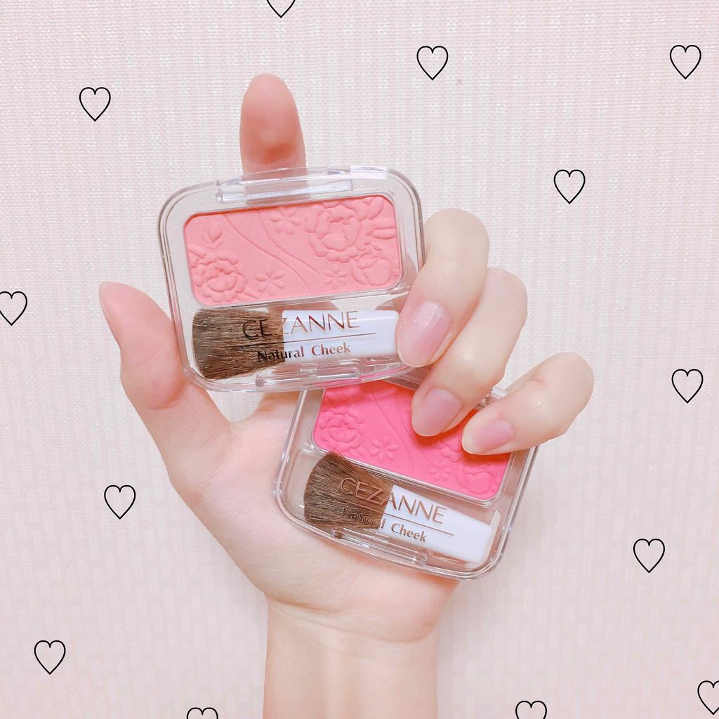 ナチュラル チークN/CEZANNE/パウダーチークを使ったクチコミ(1枚目)