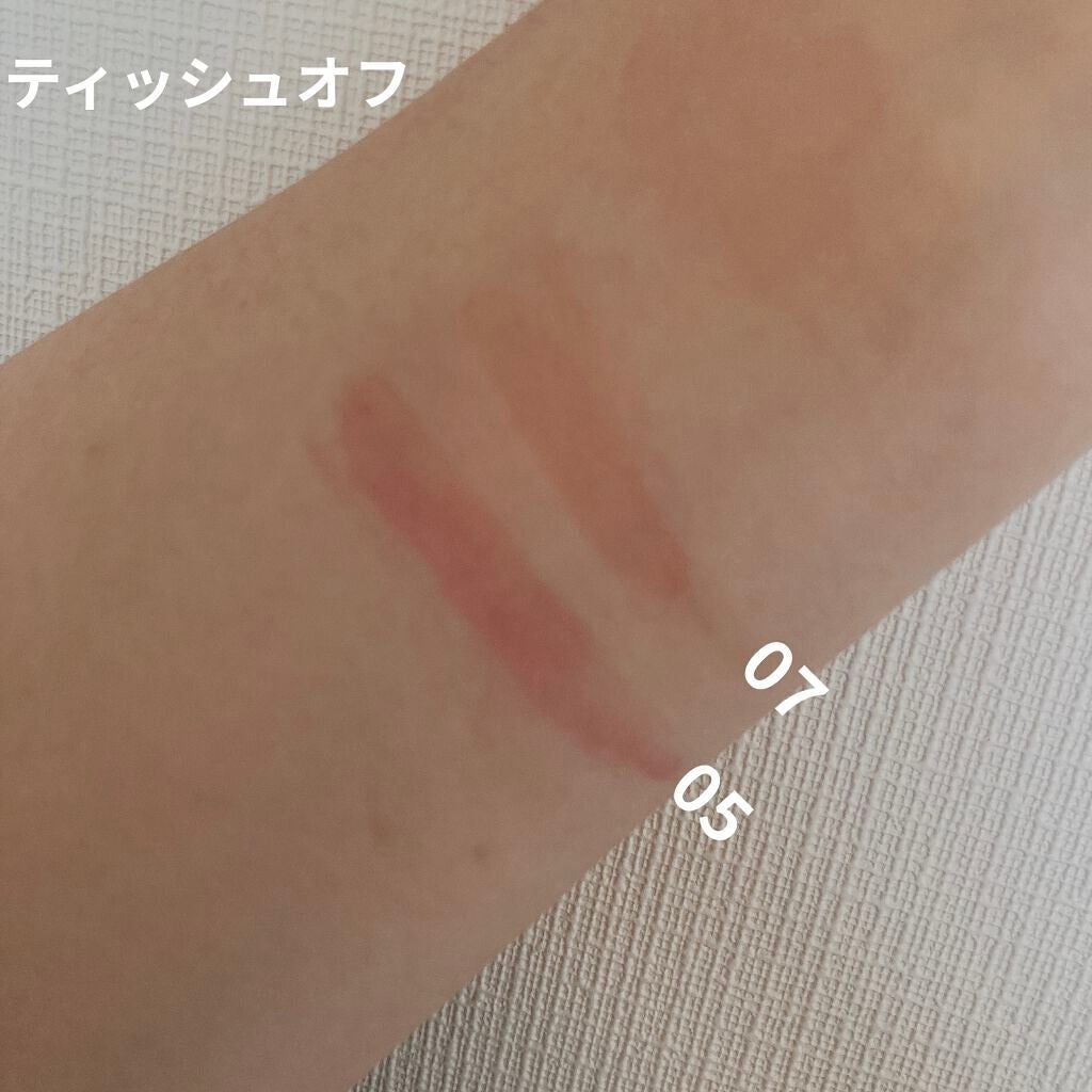 ウォータリーティントリップ/CEZANNE/リップティントを使ったクチコミ(3枚目)