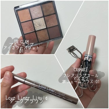 UR GLAM　BLOOMING EYE COLOR PALETTE/U R GLAM/パウダーアイシャドウを使ったクチコミ（2枚目）