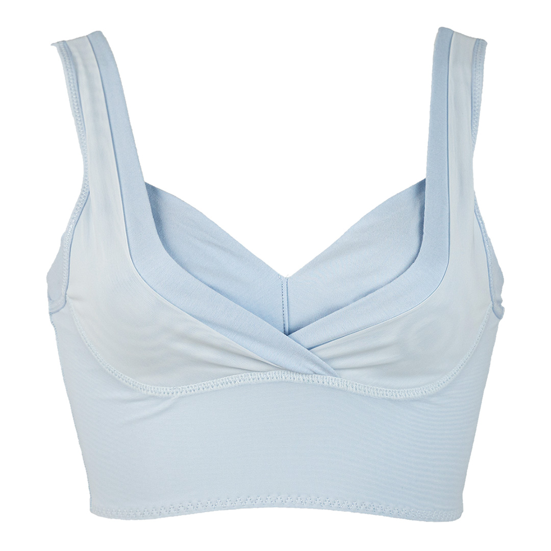 夜寄るブラコットン アッシュブルー