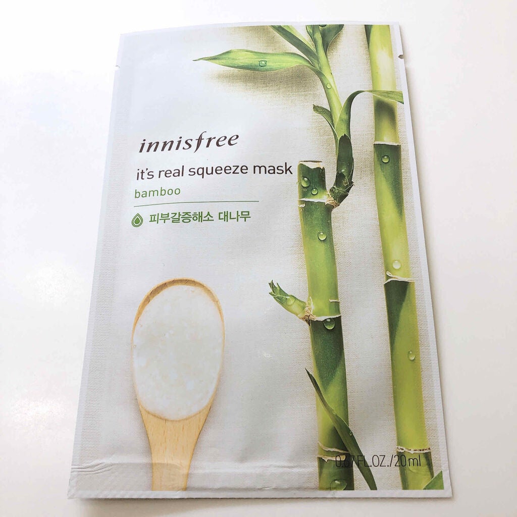 イッツリアル スクイーズマスク /innisfree/シートマスク・パックを使ったクチコミ(1枚目)