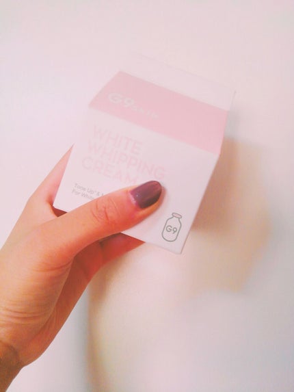 WHITE WHIPPING CREAM(ウユクリーム)/G9SKIN/化粧下地を使ったクチコミ(1枚目)