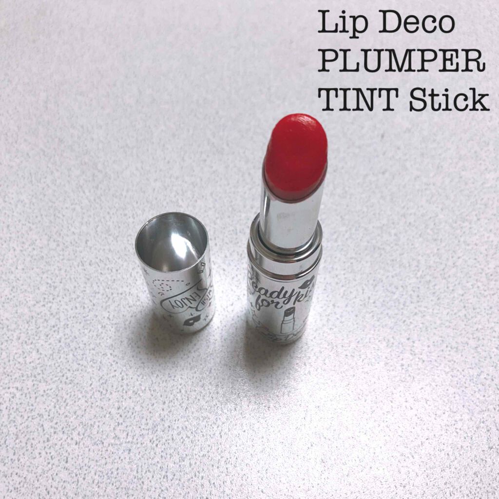 プランパーティントスティック/リップデコ/リップティントを使ったクチコミ（2枚目）