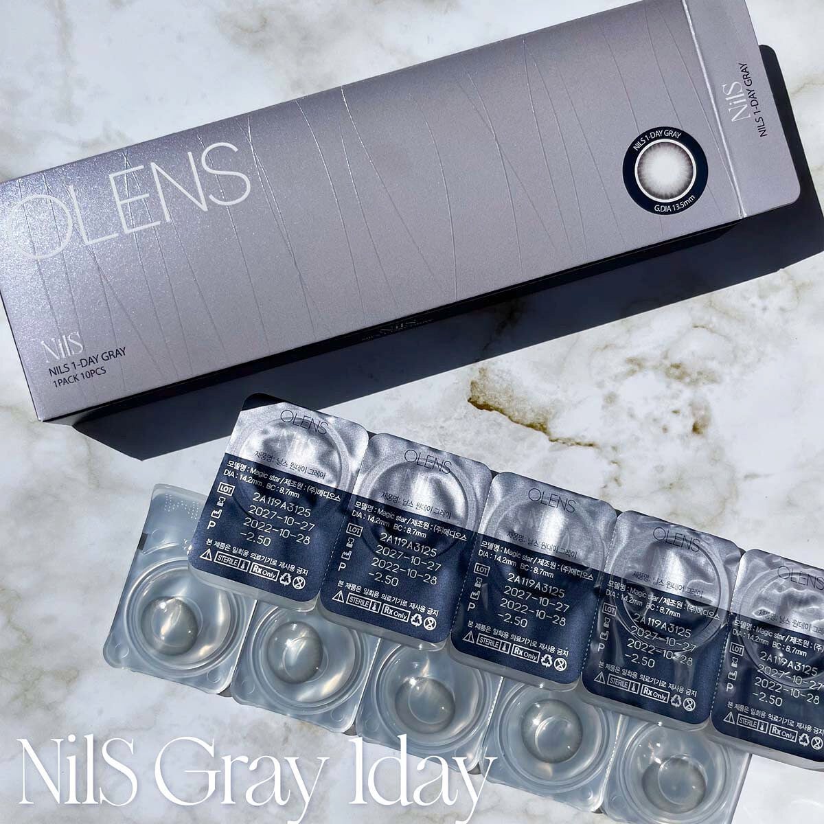 Nils series/OLENS/カラーコンタクトレンズを使ったクチコミ(5枚目)