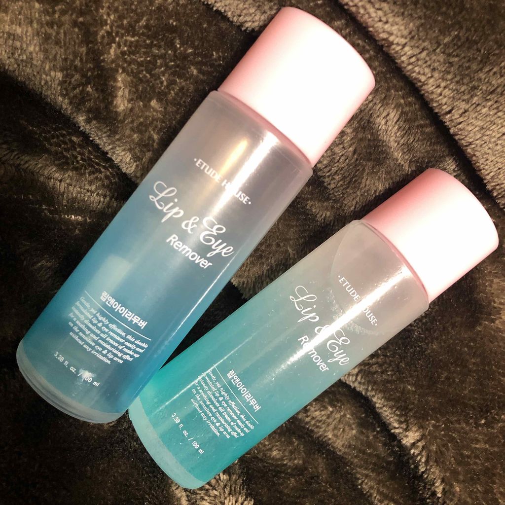 リップ&アイメイクリムーバー/ETUDE/ポイントメイクリムーバーを使ったクチコミ(1枚目)