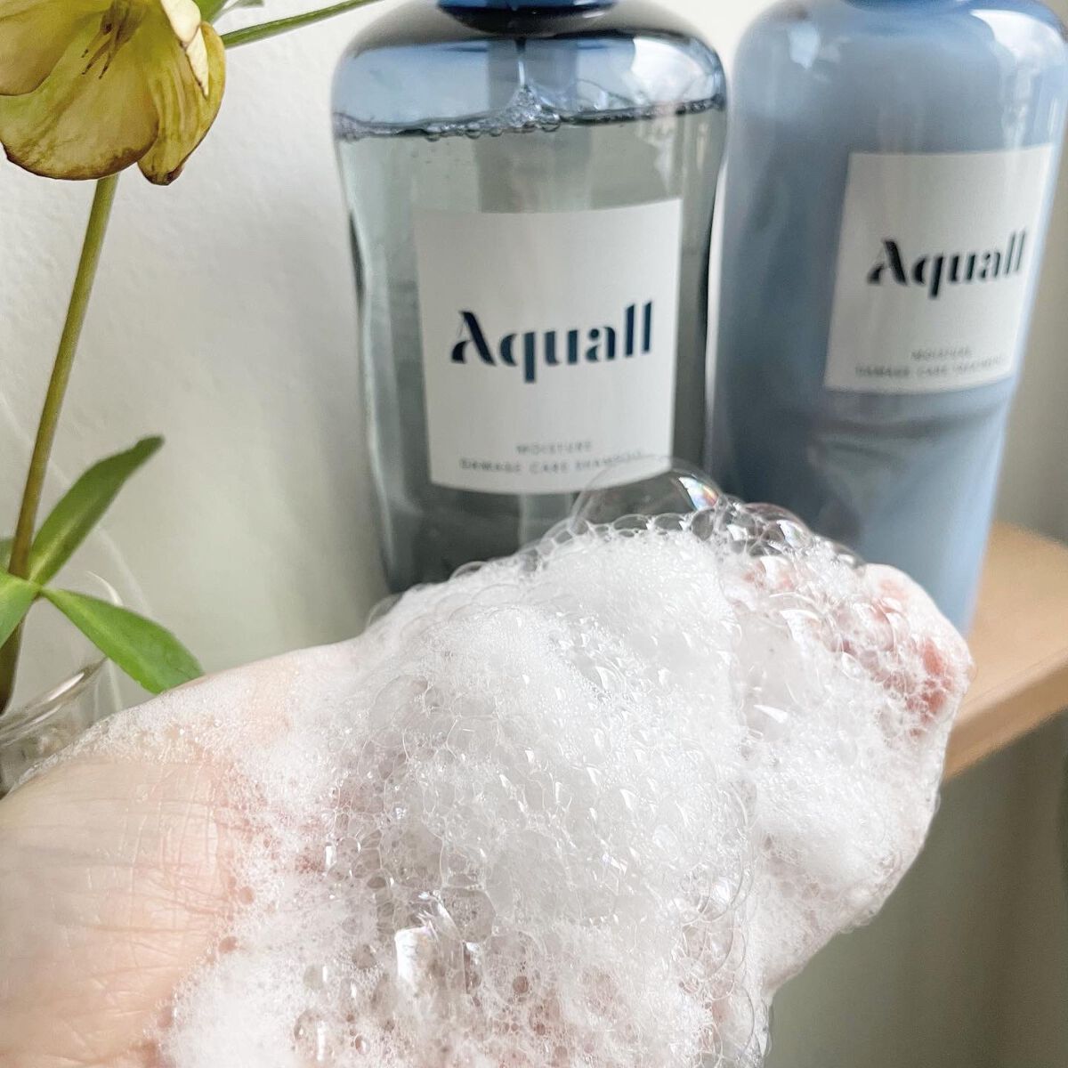 モイスチャーダメージケア シャンプー/トリートメント/Aquall/市販シャンプーを使ったクチコミ(4枚目)