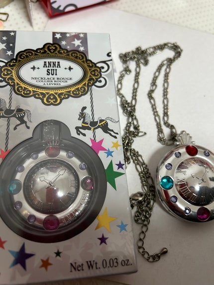 ゆうみ on LIPS 「初めて免税店で、買ってきた数10年前のアナスイクリスマス限定品..」(1枚目)