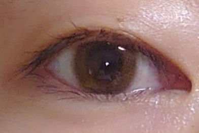 mimuco 1day キャラメルスフレ/mimuco/ワンデー（１DAY）カラコンを使ったクチコミ（3枚目）