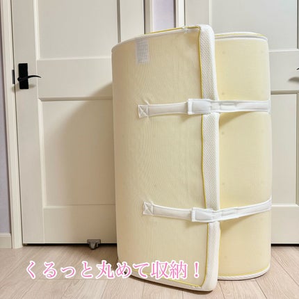 睡眠Labo Dots ヘルシーマットレス〈1層〉(丸巻きタイプ)/nishikawa/その他を使ったクチコミ(7枚目)