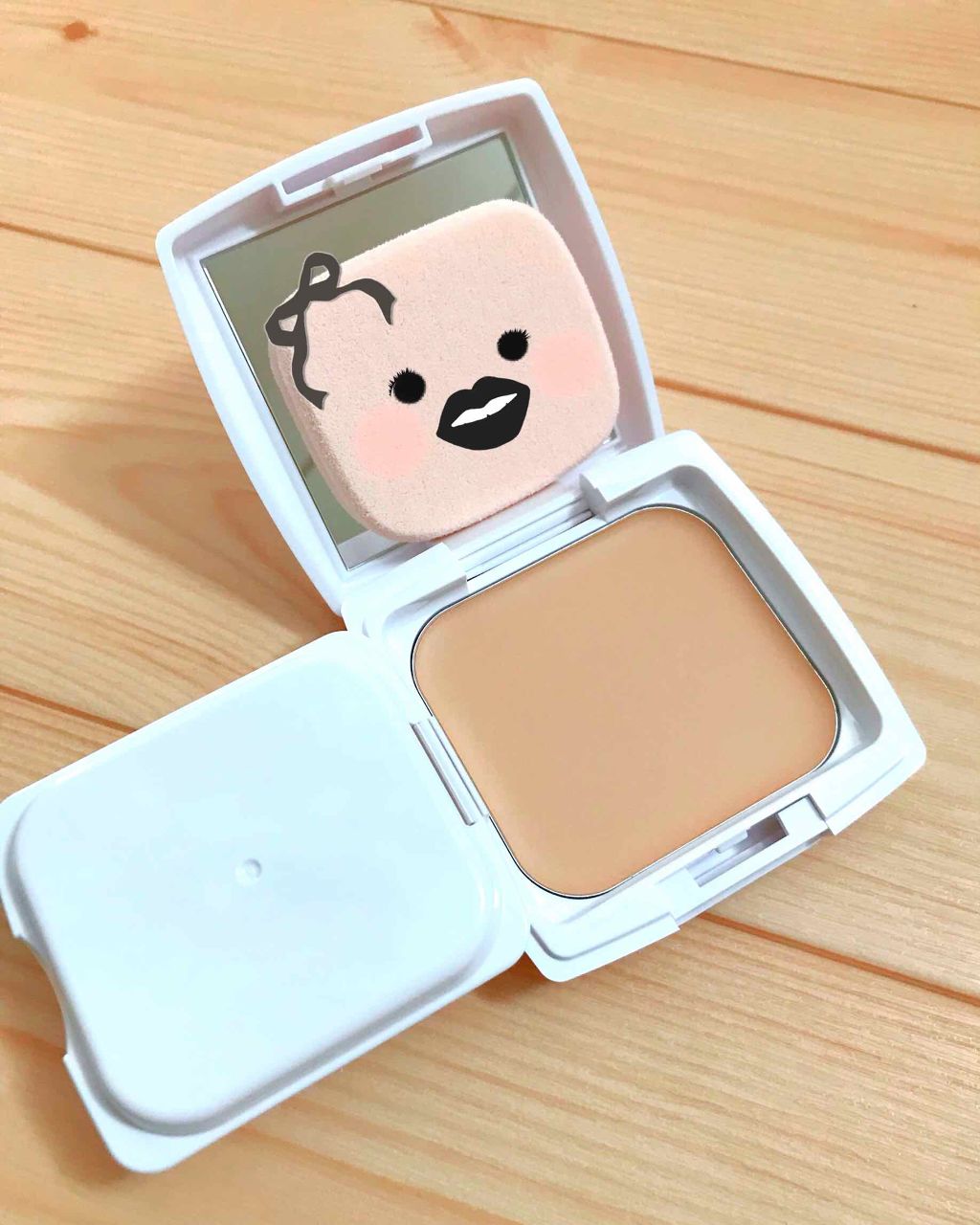 エッセンスBBパクト/CEZANNE/BBクリームを使ったクチコミ(2枚目)