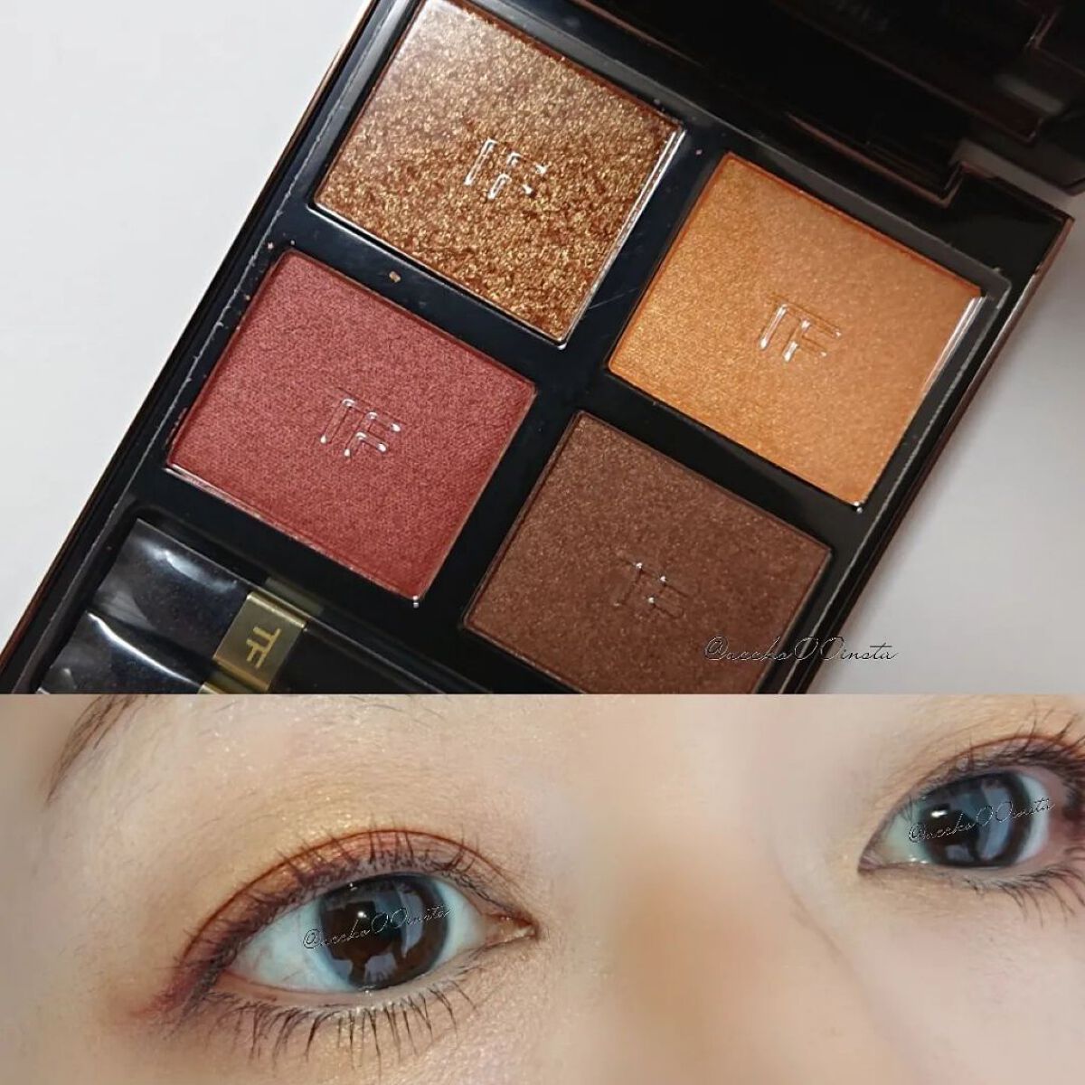 アイ カラー クォード/TOM FORD BEAUTY/アイシャドウパレットを使ったクチコミ（1枚目）