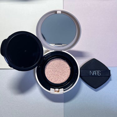 ピュアラディアントプロテクション アクアティックグロー クッションファンデーション SPF50+／PA+++/NARS/クッションファンデーションを使ったクチコミ（4枚目）