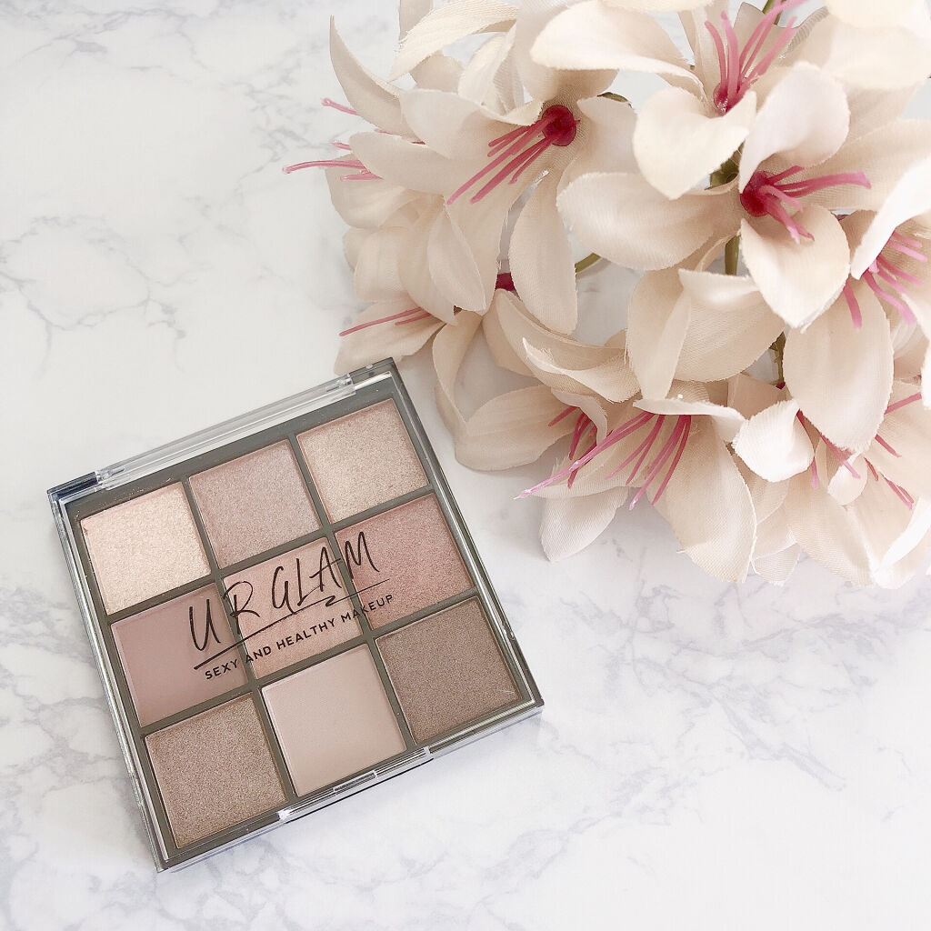 UR GLAM　BLOOMING EYE COLOR PALETTE 04/U R GLAM/アイシャドウパレットを使ったクチコミ（1枚目）