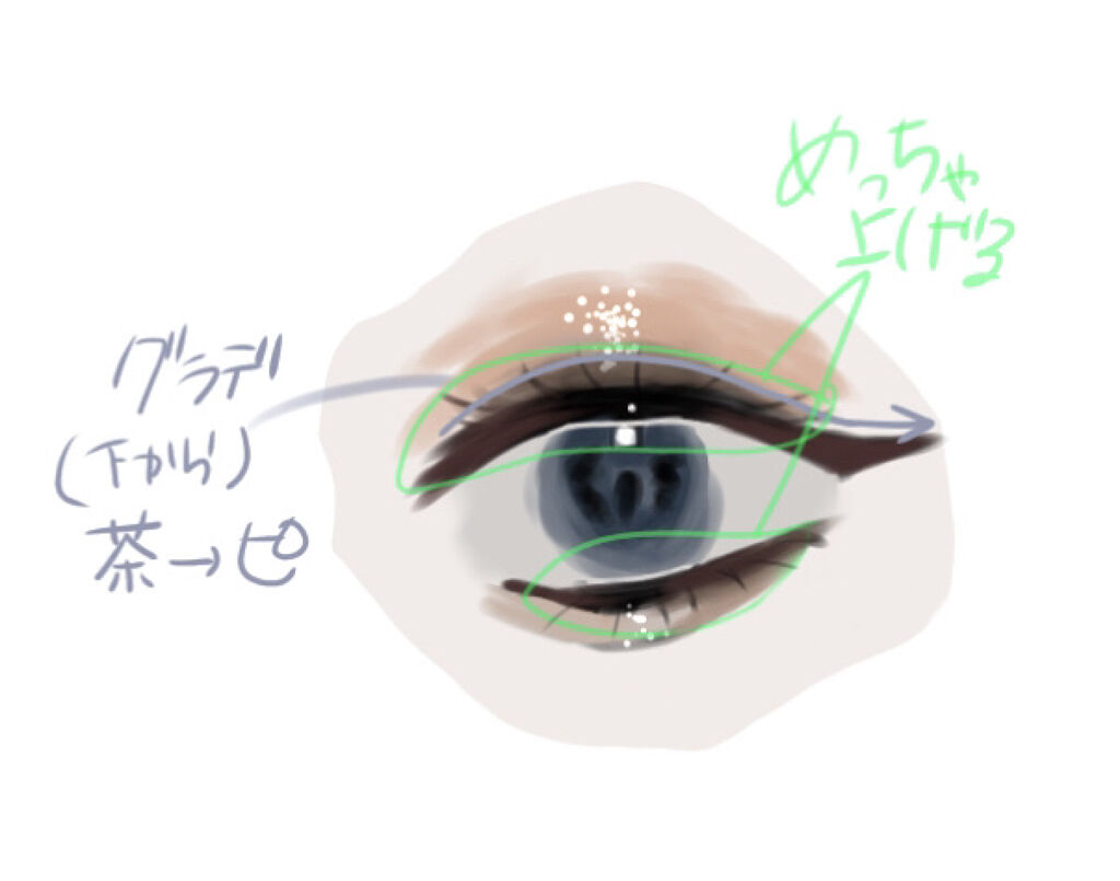 フレアリングカールマスカラ/キャンメイク/マスカラを使ったクチコミ（2枚目）