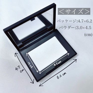 ライトリフレクティングセッティングパウダー　プレスト　N/NARS/プレストパウダーを使ったクチコミ（5枚目）