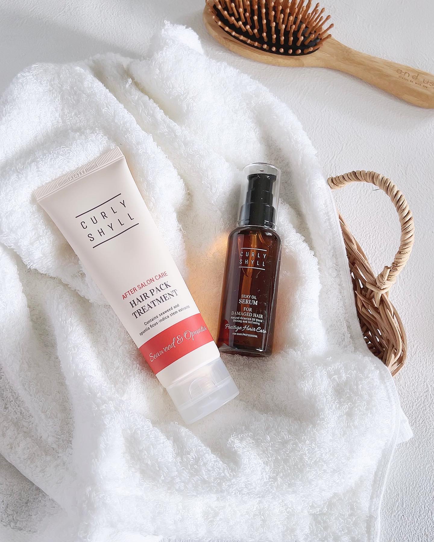 AFTER SALON CARE HAIR PACK TREATMENT/CULRY SHYLL/洗い流すヘアトリートメントを使ったクチコミ（1枚目）