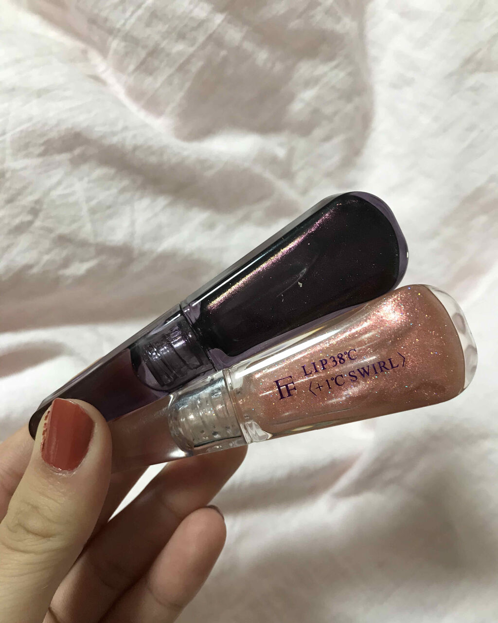 LIP38℃＜+1℃ SWIRL：渦＞/UZU BY FLOWFUSHI/リップケアを使ったクチコミ（1枚目）
