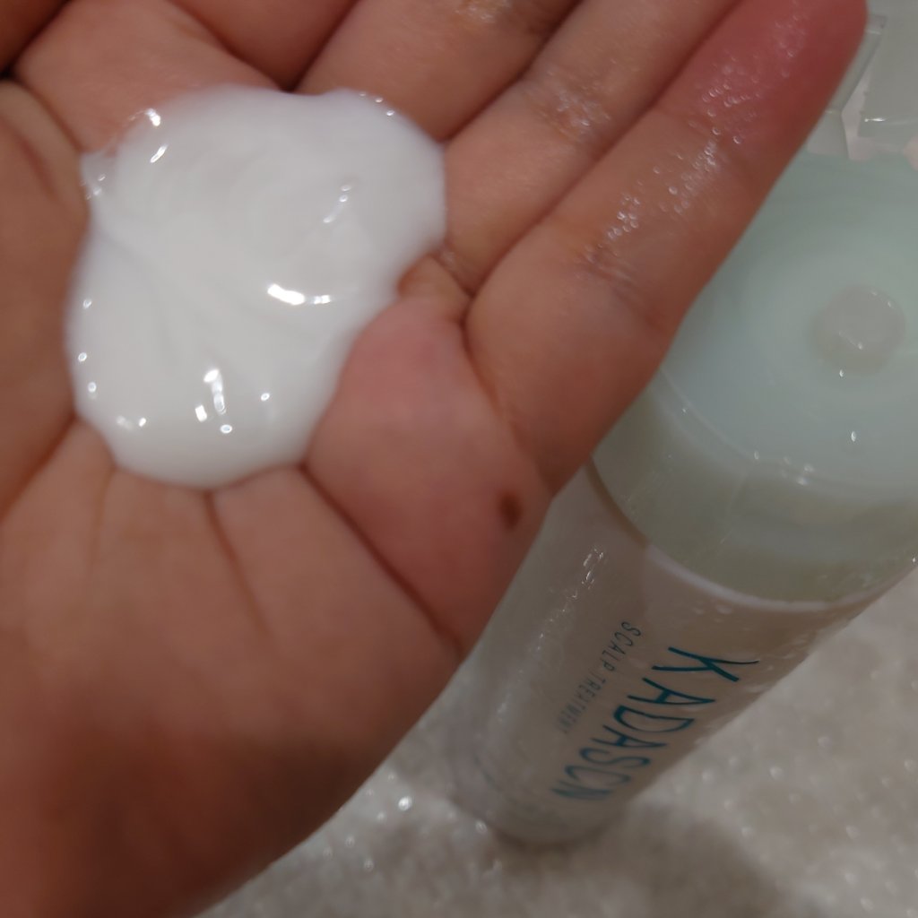 薬用スカルプシャンプー/トリートメント/KADASON (カダソン)/市販シャンプーを使ったクチコミ（3枚目）