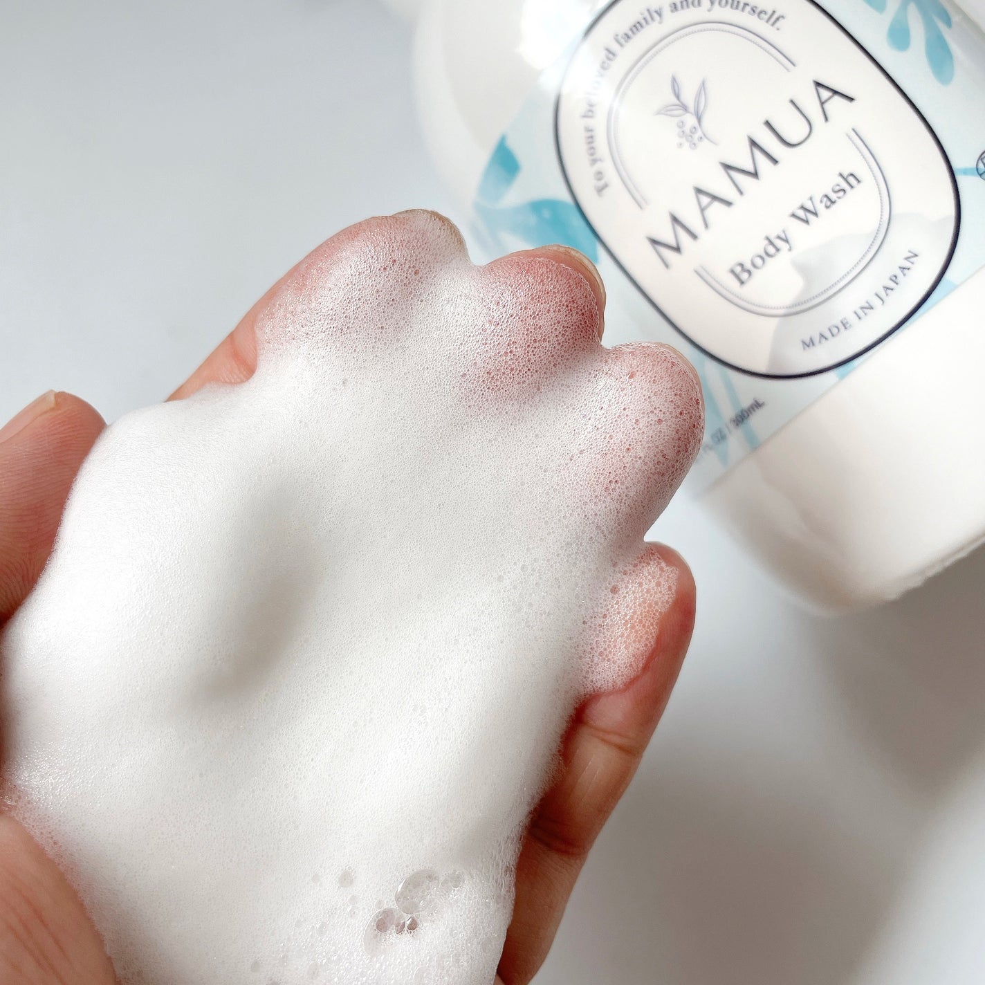 泡ボディウォッシュ/MAMUA/ボディソープを使ったクチコミ(2枚目)