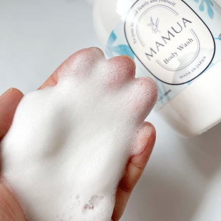 泡ボディウォッシュ/MAMUA/ボディソープを使ったクチコミ(2枚目)