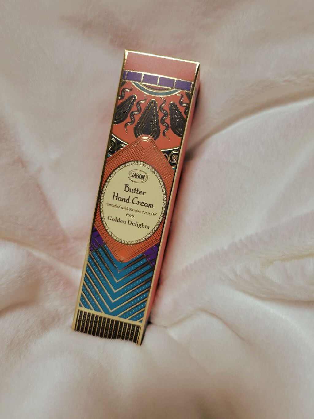 バターハンドクリーム ゴールデン ・ ディライト/SABON/ハンドクリームを使ったクチコミ(1枚目)
