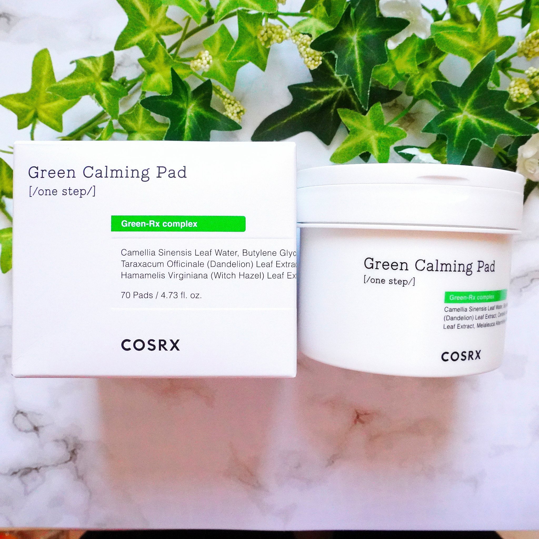 ワンステップグリーンカーミングパッド/COSRX/トナーパッドを使ったクチコミ（3枚目）