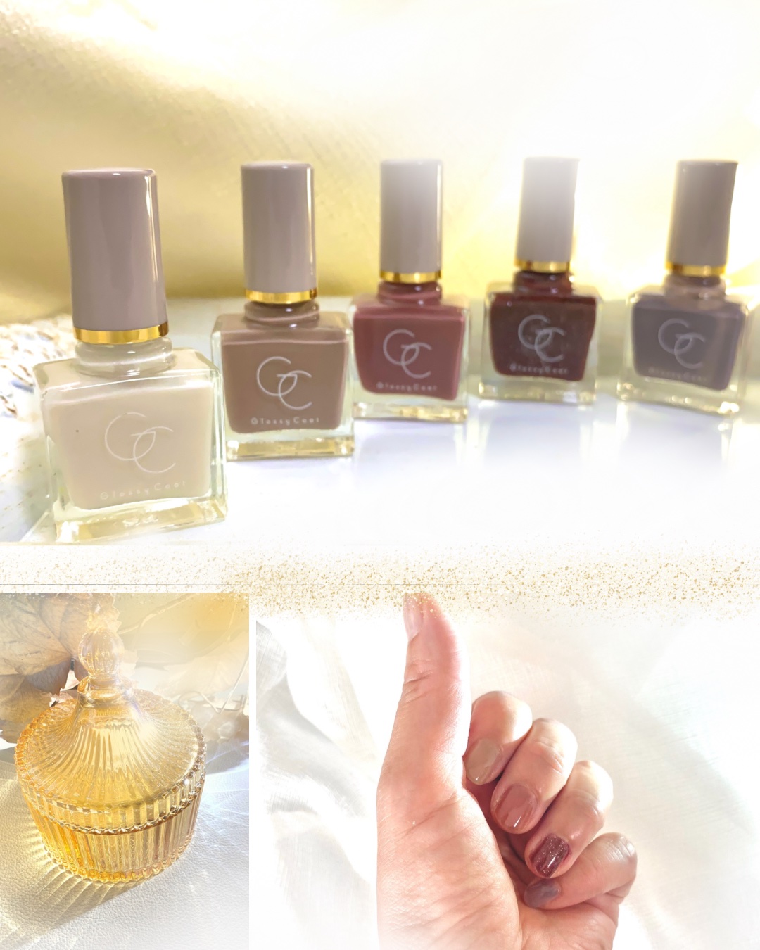 グロッシーコート/スキューズミー/オールインワンネイルを使ったクチコミ（3枚目）