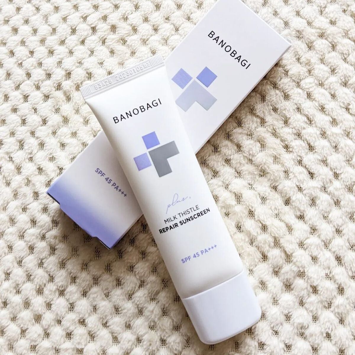 ミルクシスルリペアシカサンスクリーンプラス/BANOBAGI/日焼け止めミルクを使ったクチコミ(3枚目)
