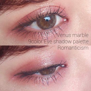 Venusmarble9色アイシャドウパレット Venus Marble ヴィーナスマーブル の口コミ C W C っ捨て色なし ヴィーナスマ By チャンモモ 普通肌 Lips